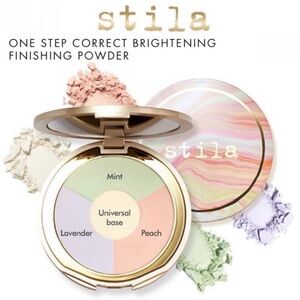 Stila One Step Correct Brightening Finishing Powder - Light - New In Box